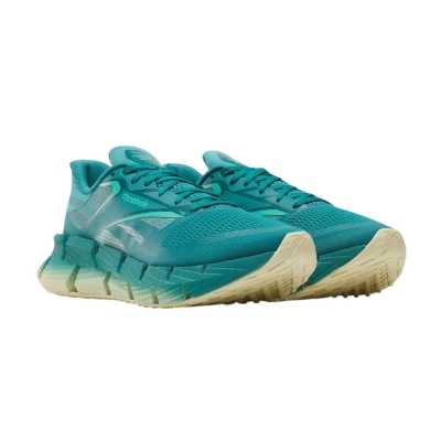 Reebok FloatZig 1 running shoes teal blue men's