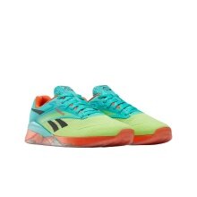 Reebok indoor court shoes Nano X4 green/blue/orange men's