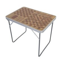 Regatta Camping Game Table (foldable) - 62x53x7cm - brown