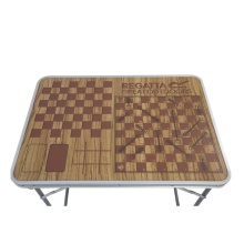 Regatta Camping Game Table (foldable) - 62x53x7cm - brown