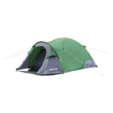 Regatta Camping Tent Kivu V3 - water-repellent, 1 entrance, for 2 persons - green/grey