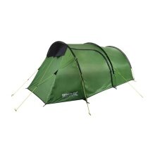 Regatta Camping Tent Montegra - water-repellent, 2 entrances, for 4 persons - dark green