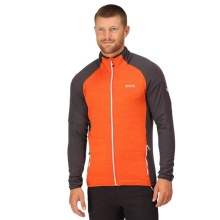 Regatta Fleece Jacket Hepley (stretchable, lightweight) orange Men