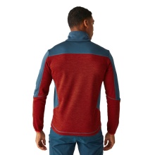 Regatta Highton IV Fleece Jacket (100% Polyester) Red/Blue Men's