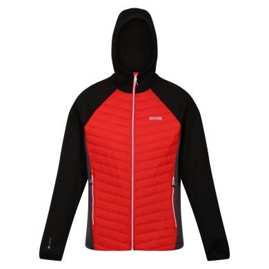 Regatta Hybrid Jacket Andreson VII (water-repellent, insulated) red/black Men