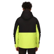 Regatta hiking jacket Highton Stretch III (waterproof, insulated and warm) black/yellow men