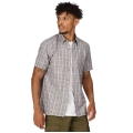 Regatta Short Sleeve Shirt Kalambo VII (with chest pocket) grey Men