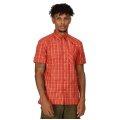 Regatta Short Sleeve Shirt Kalambo VII (with chest pocket) orange Men