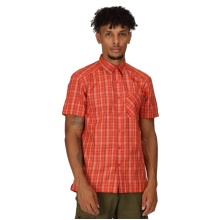 Regatta Short Sleeve Shirt Kalambo VII (with chest pocket) orange Men