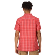 Regatta Short Sleeve Shirt Kalambo VII (with chest pocket) red/pink Men