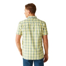 Regatta Short Sleeve Shirt Mindano VIII (UV Protection, Chest Pocket) green Men's