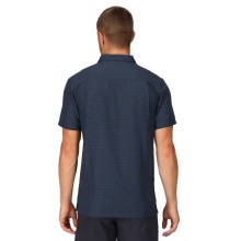 Regatta Short Sleeve Shirt Mindano VII (quick-drying, breathable) dark blue Men