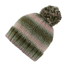 Regatta Knitted Frosty Hat VI with Pom Pom Green Women