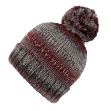 Regatta Knitted Hat Frosty Hat VI with Pom Pom red Women