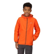 Regatta Rain Jacket Lever II (waterproof, breathable) orange Kids