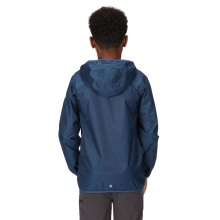 Regatta Rain Jacket Lever II (waterproof, breathable) dark blue Kids