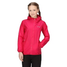 Regatta Rain Jacket Lever II (waterproof, breathable) pink Kids