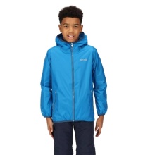 Regatta Rain Jacket Lever II (waterproof, breathable) indigo blue Children