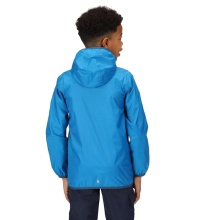 Regatta Rain Jacket Lever II (waterproof, breathable) indigo blue Children