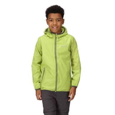 Regatta Rain Jacket Lever II (waterproof, breathable) green Kids