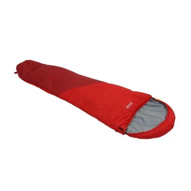 Regatta Sleeping Bag Hilo V2 300 (3-season sleeping bag, durable and warm) red 220x80cm