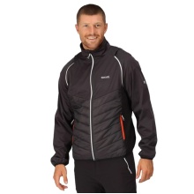 Regatta Softshell Jacket and Vest Steren (windproof, water-repellent) dark grey Men