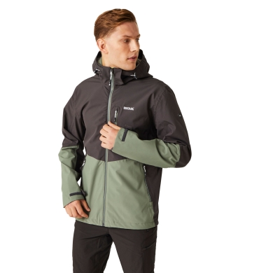 Regatta Bosfield II Hiking Jacket (waterproof, breathable) green/black men's