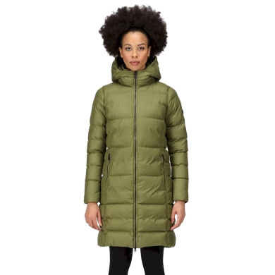 Regatta Winter Parka Pandia II (water-repellent, down jacket) green Women