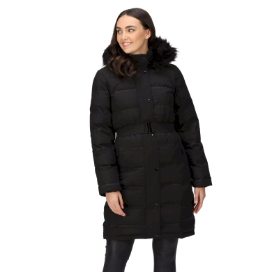 Regatta Winter Parka Thermo Daleyza (water-repellent, warm and insulating) black Women