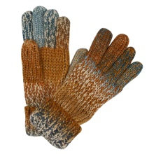 Regatta Winter Gloves Frosty VI (Knitted Gloves, Warm) Cream/Orange Women