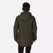 Regatta Winter Jacket Paddrick Parka (waterproof, warm and waterproof) khaki/green Kids