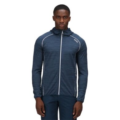 Regatta Fleece Jacket Yonder Hoody (durable, stretchy) dark blue Men