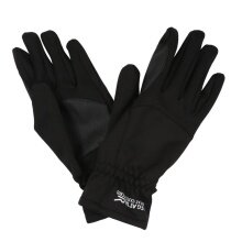 Regatta Softshell Gloves III (breathable, water-repellent) black - 1 pair