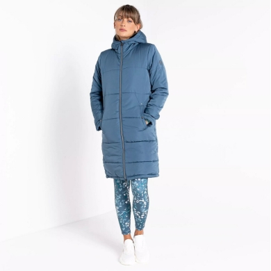 Dare2B Winter Puffer Jacket Reputable II (padded jacket, waterproof) blue Women