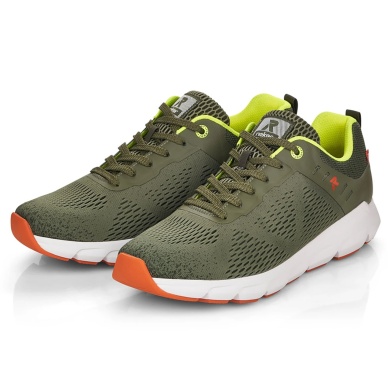 Rieker Sneaker 07806 (perfect foot climate) olive green Men