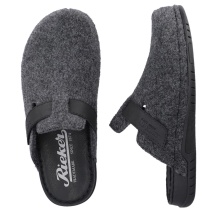 Rieker Slippers 25950-45 (Velour Lining) Grey Men