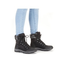 Rieker Winter Boots M9644-00 (lace-up boots with lining) black Women