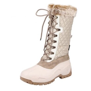 Rieker Winter Boots P9442-60 (High Shaft Boots with Inner Lining) Beige Women