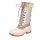 Rieker Winter Boots P9442-60 (High Shaft Boots with Inner Lining) Beige Women