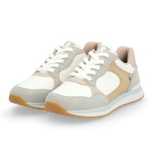 Rieker Low Sneaker 42508-81 (Smooth Leather) white/beige ladies