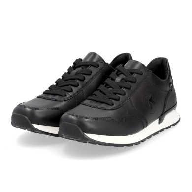 Rieker Low Sneaker (Smooth Leather) U0304-01 Black Men's