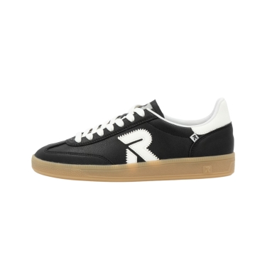 Rieker Low Top Sneakers San Diego (Smooth Leather) Black Ladies