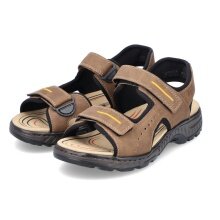 Rieker Trekking Sandal 21760-24 Coffee Brown Men's