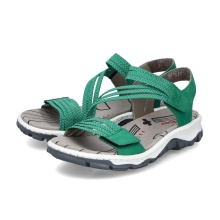 Rieker Trekking Sandals 68871-52 Green Ladies