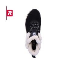 Rieker Winter Boots Evolution W0060-00 Suede (Boots and Lining) black Women