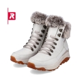 Rieker Winter Boots Evolution W0063-80 (Boots with side zipper and lining) white Women