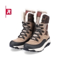 Rieker Winter Boots Evolution W0066-64 (side zipper, lining) beige-brown Women