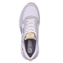 Rieker Sneaker R-Evolution (smooth leather) W0602-81 white/beige Women