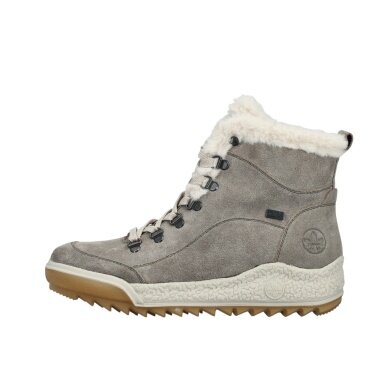 Rieker winter boots Y4713-45 (lace-up boots with lining, suede) grey ladies