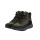 Rieker winter boots U0174-42 (lace-up boots with lining, synthetic leather) khaki/green men's